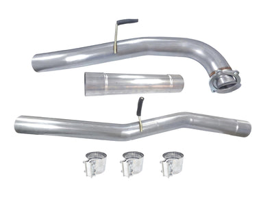4 inch DPF & CAT delete race pipe for 2017-2025 Chevy GMC 6.6L L5P Duramax