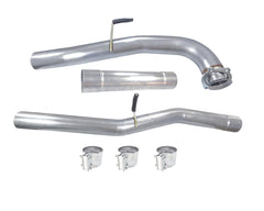 Cavusheo 4" DPF & CAT Delete Pipe for 2017-2025 Chevy GMC Duramax L5P - Off-Road Use Only