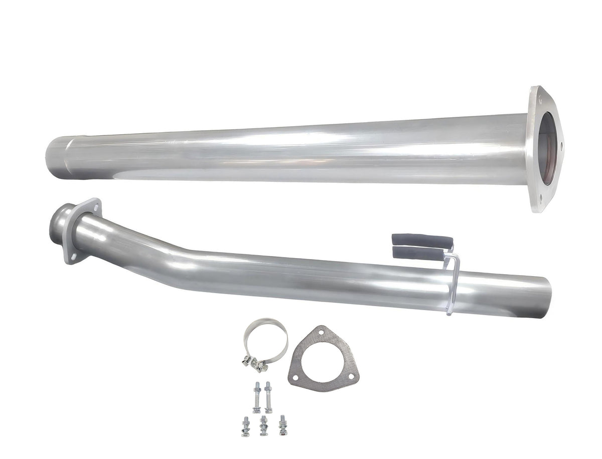 Cavusheo 4" DPF & CAT Delete Pipe for 2011-2023 Ford 6.7L Powerstroke - Boost Throttle Response & Efficiency