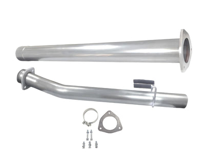 4 inch DPF & CAT delete pipe for 2011-2023 Ford F-250 F-350 F-450 6.7L Powerstroke