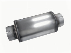 Cavusheo 5" Compact Diesel Muffler - 20" Overall L - detailed close-up view