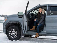 Cavusheo Deployable Running Board fits for GMC Sierra 1500 2014-2018 E-Power Side Steps