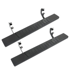Cavusheo Black Power Coating Running Board For Silverado/Sierra 19-24 Truck Side Step 6"