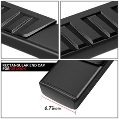 Cavusheo For 2007-2019 Chevy Silverado GMC Sierra Crew Cab Nerf Step Bar Running Boards