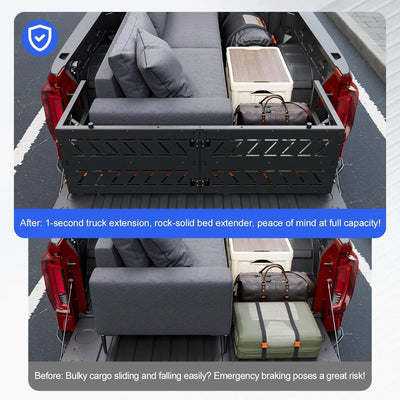 Cavusheo Tailgate Extender For 2019-2025 Chevy Silverado GMC Sierra Truck Bed Extender