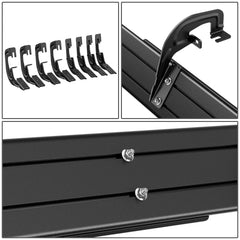 Cavusheo For 2007-2019 Chevy Silverado GMC Sierra Crew Cab Nerf Step Bar Running Boards