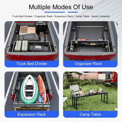 Cavusheo Tailgate Extender For 2019-2025 Chevy Silverado GMC Sierra Truck Bed Extender