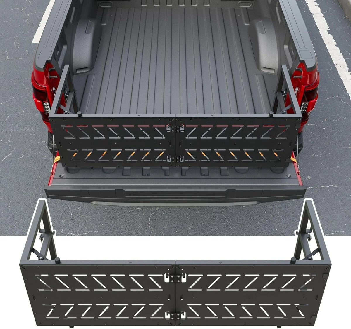 Cavusheo Truck Extender For 2015-2025 Ford F150 Tailgate Extender Bed Extension
